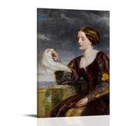 William Powell Frith The Signal Classic Masterpiece Poster Picture Print Canvas Wall Paint Arts Decor Modern Home Artworks Idea 16x24inch(40x60cm)