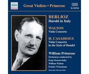 William Primrose Harold in Italy/viola Concerto (Primrose) (CD) (US IMPORT)