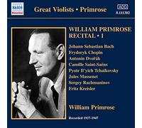 William Primrose - VAR:PRIMROSE RECITAL VOL 1