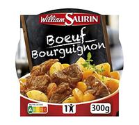 William Saurin - Plate Beef Bourguignon and His Potatoes 300G - Lot of 4 - Price Per Lot - Fast Delivery