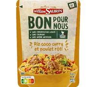 William Saurin William saurin Doypack Bon Pour Us Rice and Roti Chicken, Coconut Curry Sauce 300 g - Pack of 300 g
