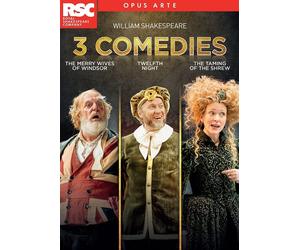 William Shakespeare: 3 Comedies (DVD) William Shakespeare (US IMPORT)