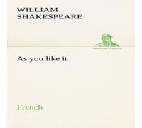 William Shakespeare As you like it. French Book - Paperback William Shakespeare Multicolor