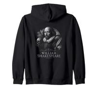 William Shakespeare Bard Of Timeless Verse Zip Hoodie