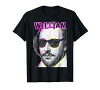 William Shakespeare Funny Bard Playwright Pop Art Value Graphic T-Shirt
