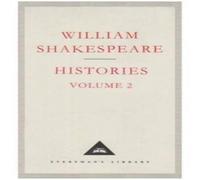 William Shakespeare Histories Volume 2 Hardback Book William Shakespeare Multicolor