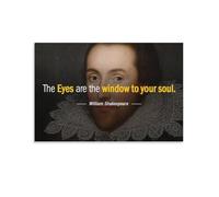 William Shakespeare Inspirational Life Motto Poster2 Artworks Picture Print Poster Wall Art Painting Canvas Decor Home Posters 12x18inch(30x45cm)