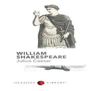 William Shakespeare Julius Caesar Paperback Book in Black William Shakespeare Black