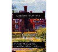 William Shakespeare King Henry the 4th Part 1 Paperback Book William Shakespeare Multicolor