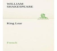 William Shakespeare King Lear. French Paperback Book William Shakespeare Multicolor