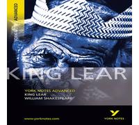 William Shakespeare King Lear: York Notes Advanced - for 2026, 2027 exams Paperback Book William Shakespeare Multicolor
