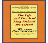 William Shakespeare Life & Death of King Richard the Second Paperback Book William Shakespeare Multicolor