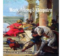 William Shakespeare Mark Antony & Cleopatra Paperback Book William Shakespeare Multicolor
