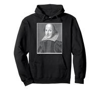 William Shakespeare Portrait Theater Writer Historical Pullover Hoodie