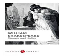 William Shakespeare Romeo & Juliet by Shakespeare Paperback Book William Shakespeare Multicolor