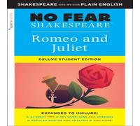 William Shakespeare Romeo & Juliet (No Fear Shakespeare) Paperback Book in White William Shakespeare White