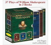 William Shakespeare (Set of 3 Books)