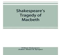 William Shakespeare Shakespeare's Tragedy of Macbeth Paperback Book William Shakespeare Multicolor