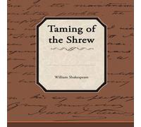 William Shakespeare Taming of the Shrew Paperback Book William Shakespeare Multicolor