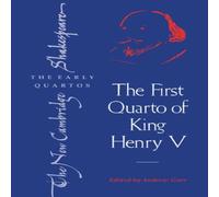William Shakespeare The First Quarto of King Henry V Hardcover Book William Shakespeare Multicolor