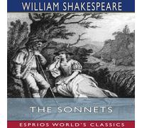 William Shakespeare The Sonnets (Esprios Classics) Paperback Book William Shakespeare Multicolor