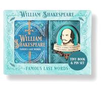 William Shakespeare Tiny Book and Pin Set