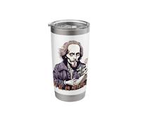 William Shakespeare to Be Or Not to Be Stainless Steel Insulated Tumbler