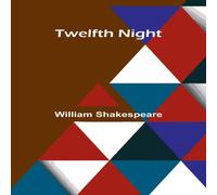 William Shakespeare Twelfth Night Paperback Book in White William Shakespeare White