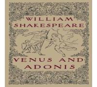 William Shakespeare Venus & Adonis Paperback Book William Shakespeare Multicolor