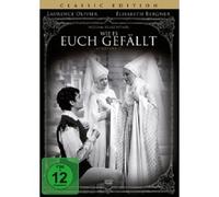WILLIAM SHAKESPEARE-WIE ES EUCH GEFÄLLT (SIR LAURENCE OLIVIER/+) DVD NEW