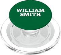 William Smith College Herons Text Mark - HWSC PopSockets PopGrip for MagSafe
