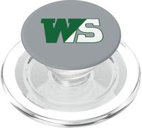 William Smith College Heron's WS Monogram Logo - HWSC PopSockets PopGrip for MagSafe