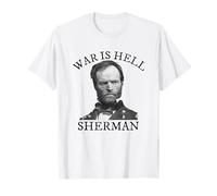 William Tecumseh Sherman Civil War History Quote T-Shirt