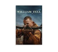 William Tell Action Drama History Magical Realism Movie Poster Wall Art Canvas Aesthetic Cover Poster Vintage Music And Movies Decorative Painting for Living Room Bed Room 16x24inch(40x60cm) Unframe-s