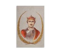 William The Conqueror Portraits Poster Posters Wall Art Painting Canvas Prints Decor Poster Artworks 08x12inch(20x30cm)