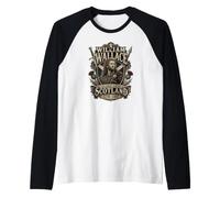 William Wallace Guardian of Scotland 1270-1305 Lion Raglan Baseball Tee