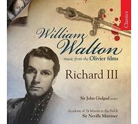 WILLIAM WALTON - Richard III: Music From Olivier Films by WILLIAM WALTON (2007-09-11)