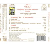 WILLIAM WALTON: SYMPHONY NO. 1; PARTITA NEW CD
