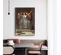 William Waterhouse《Circe Offering The Cup to Odysseus》 DIY Diamond Painting Kits for Adults 5D Full Round Drill Diamond Painting Kit Embroidery Arts Home Decor