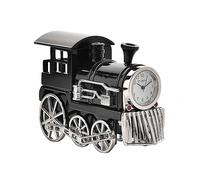 William Widdop Miniature Clock - Train Brown