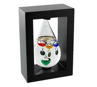 William Widdop Teardrop Wooden Frame Galileo Thermometer