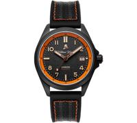 William Wood Fearless Orange Black Fire Hose Watch WMW-008