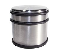 Williami Stainless Steel Doorstop - 2 kg High Weight, All-round Protection, Non-slip Design, Suitable for All Flooring, Multiple Use, International Product