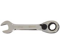 Williams 1210MRCS 10mm Stubby Reversible Ratcheting Comb Wrench, 12 Point Ratchet Wrench