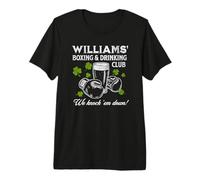 Williams’ Boxing & Drinking Club Design - Funny Beer Premium T-Shirt