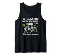 Williams’ Boxing & Drinking Club Design - Funny Beer Tank Top