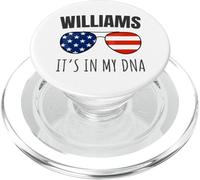 Williams Family Heritage It's In My DNA Patriotic USA PopSockets PopGrip for MagSafe