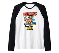 Williams Family Reunion 2025 Personalized Matching Summer Raglan Baseball Tee