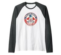 Williams Grove Amusement Park Pennsylvania Clown Raglan Baseball Tee