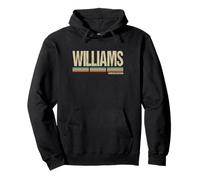WILLIAMS Name Surname Retro Vintage Birthday Pullover Hoodie